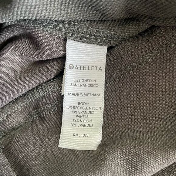 Athleta Headlands Hybrid Pant in Grey/Green - Size: 8 - Picture 6 of 8